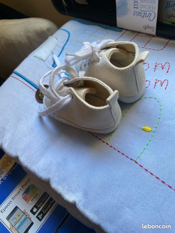 Lot de 2 paires de chaussures bébé (image 3)
