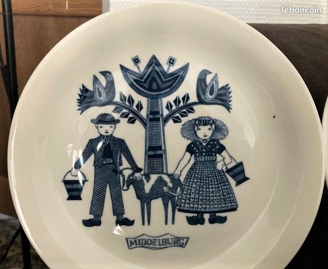 Assiettes ancienne porcelaine (image 4)