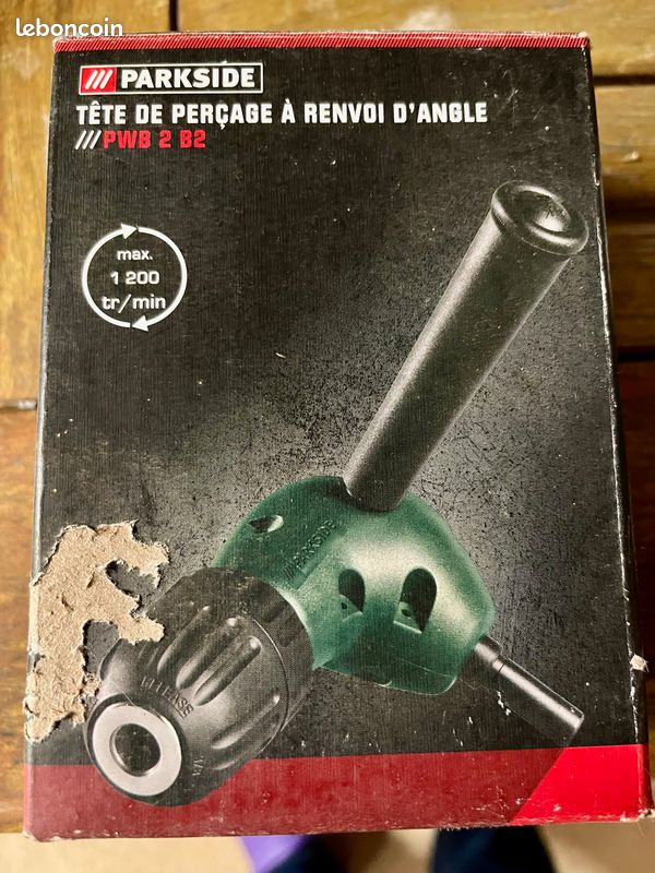 Kit de renvoi d'angle perceuse / visseuse (image 1)