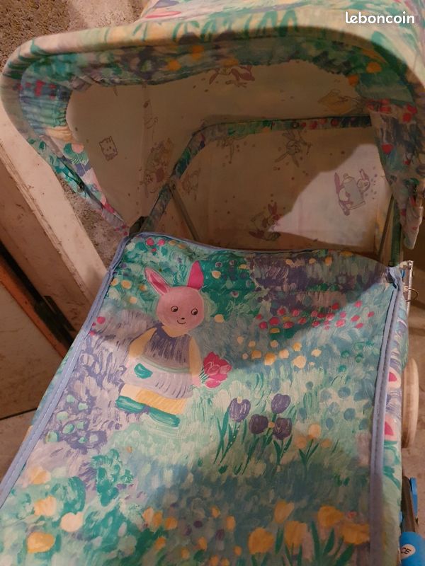 Landeau lapin pour poupée (image 2)