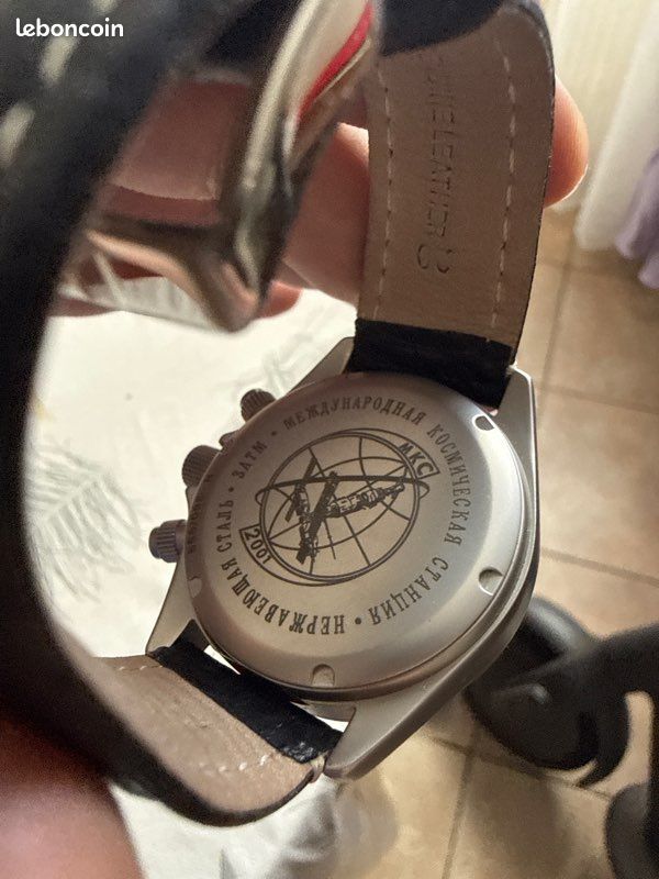 Poljot cosmonaut handaufzug chronograph kal. 3133 (image 3)