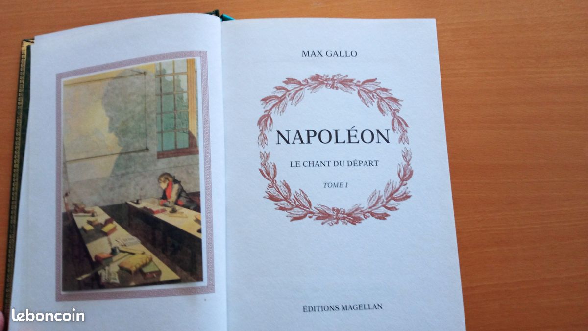 Beau livre "Napoléon : le chant du départ" (Max Gallo) (image 6)