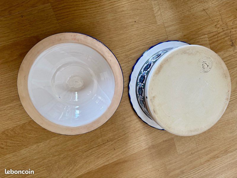 Plat à tajine bleu (image 8)