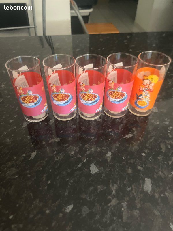 5 verre vintage kellogg’s (image 1)