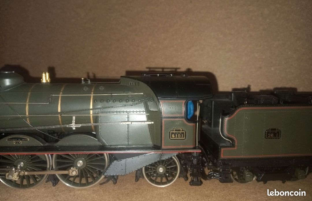 Fulgurex 231 Pacific 6101 PLM – Locomotive Vapeur HO – Laiton – Collection