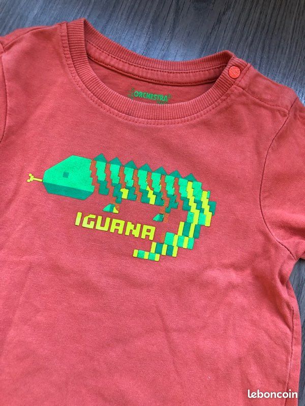 Lot de 4 tee-shirts manches courtes et 1 débardeur 18 mois (image 2)