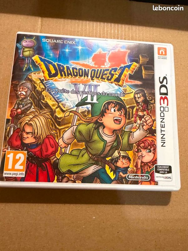 Jeu Dragon Quest VII : La Quête des Vestiges du Monde - Nintendo 3DS (image 1)