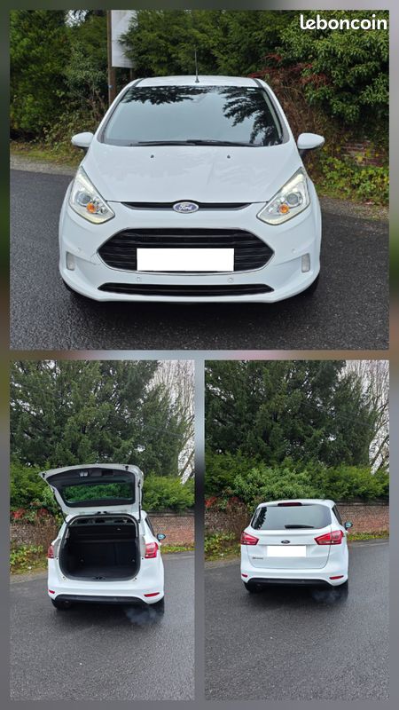 FORD B-MAX 1.6 TDCI 95 Cv SERIE BUSINESS 5P. RAD-JA-CLIM-CUIR-S.CH.BLU (image 3)