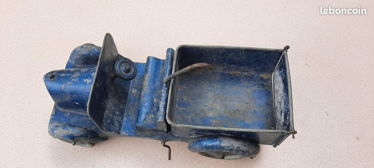 Ancien camion pick-up en tôle jouet circa 1920 camion automobile (image 4)