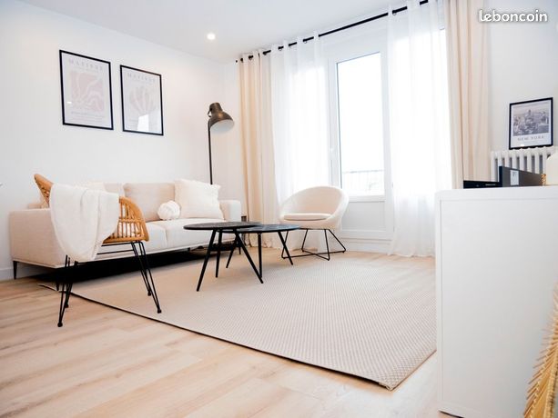 À louer : Charmant appartement entièrement rénové et meublé de 43m²