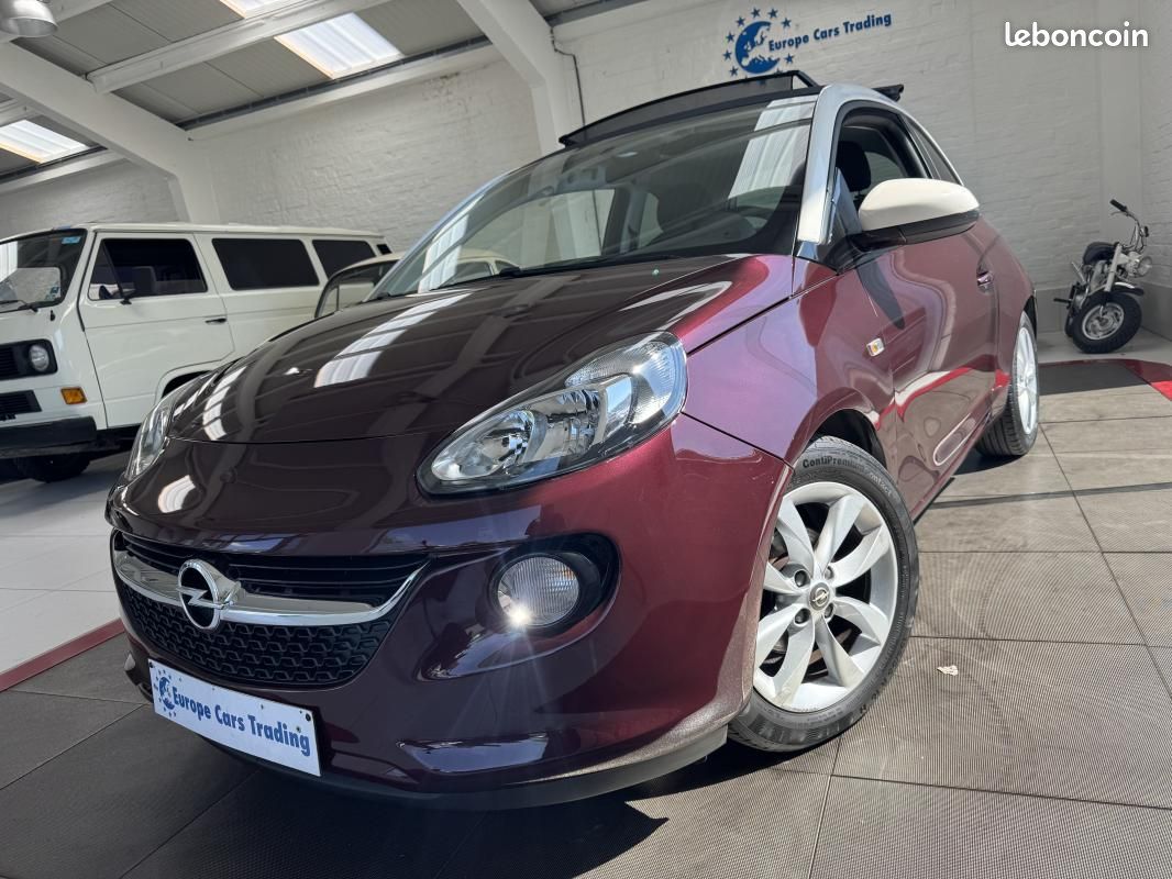 Opel Adam SWING TOP 1.2 69CH CAB CABRIO CABRIOLET 1ER MAIN CLIM GAR 12M (image 1)
