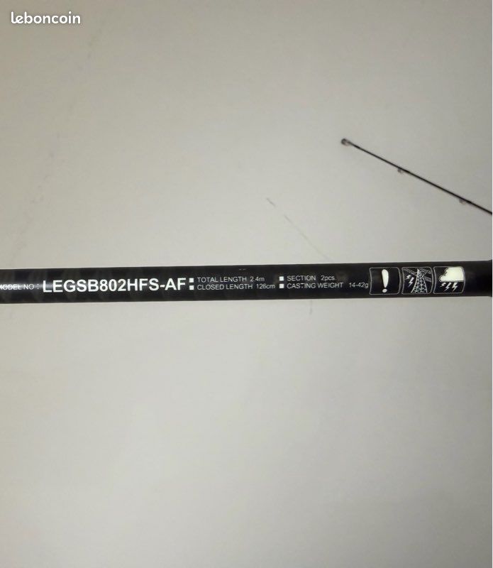 Canne à pêche Daiwa Legalis 2,40 m (image 2)