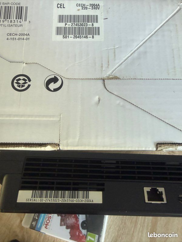 PlayStation 3 PS3 120 Go CECH-2004A + 15 jeux + 2 manettes (image 3)