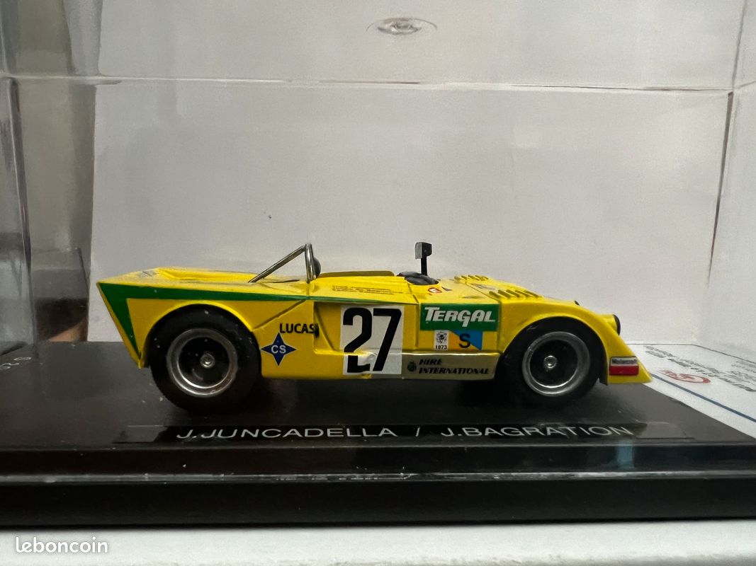 No SPARK Chevron B23 Ford #27 24 Heures du Mans 1973 1/43 GCAM Edition Limitée (image 5)
