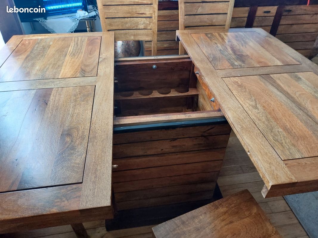 Table bois massif (image 3)