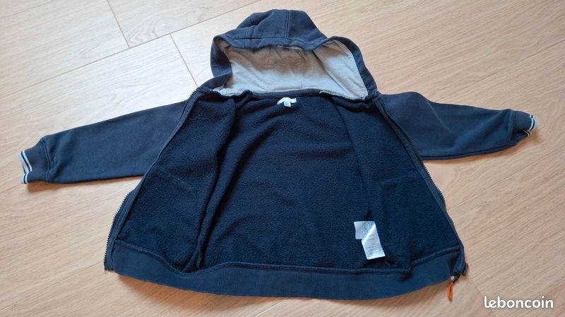 Gilet zippé Vertbaudet 6 ans (image 3)