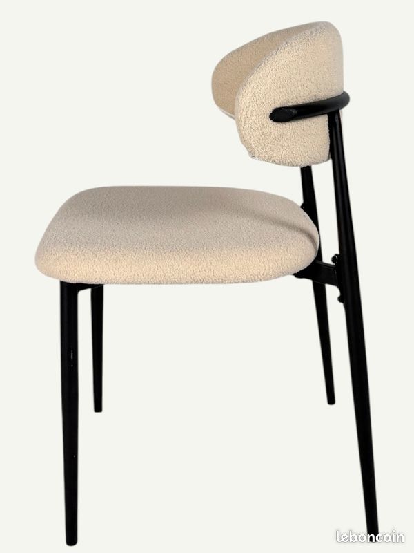 Chaise beige NOVA – Ambiance chaleureuse & moderne – 49 | Feyzin (image 3)