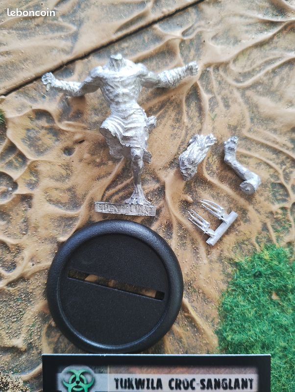 Figurine Tukwila croc-sanglant - faction Bamaka - jeu Eden the game (image 2)