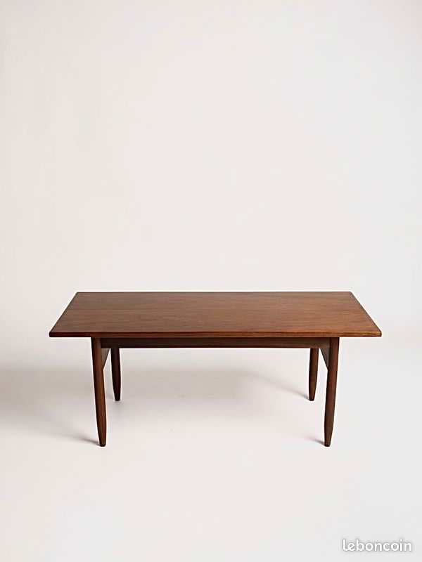 Table basse scandinave vintage des années 60/70 (image 4)