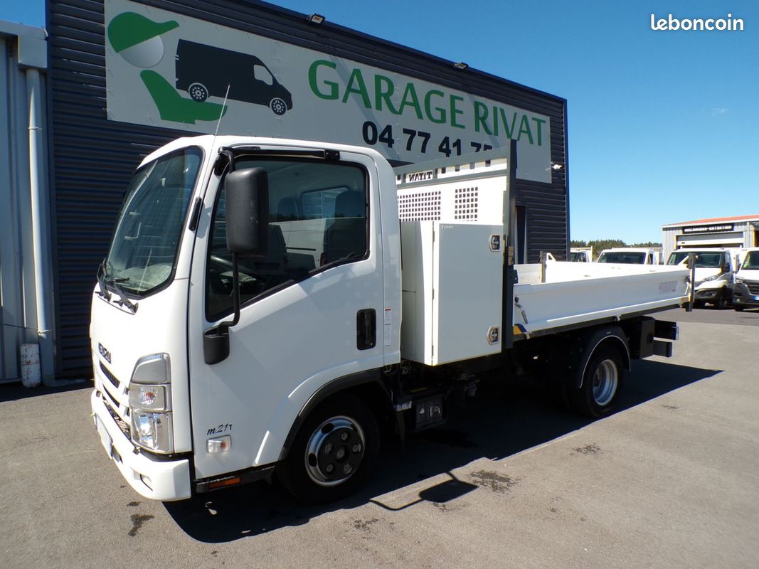 Isuzu NLR 1.9l 120 BENNE + COFFRE (image 1)