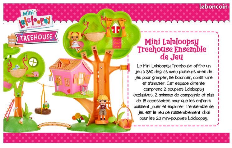 Jouet éducatif Lalaloopsy Mini cabane dans les arbres (image 5)