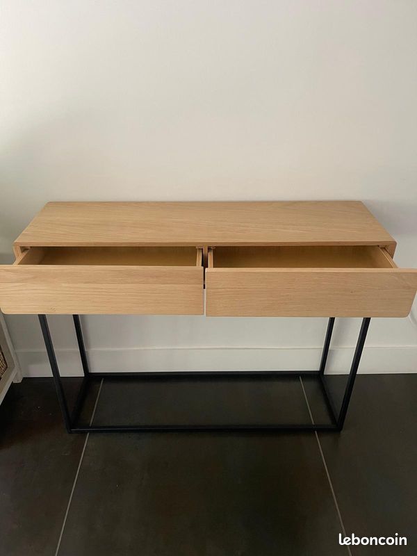 Console / meuble d’entrée neuf avec 2 tiroirs (image 3)