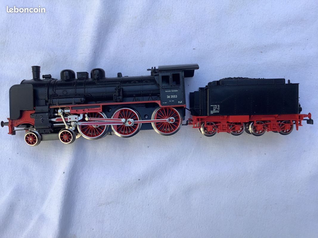 Locomotive vapeur pour le modelisme ferroviaire | échelle HO 1/87 (3