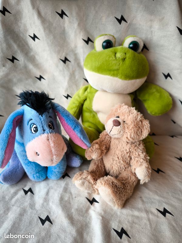Lot 3 peluches (image 1)