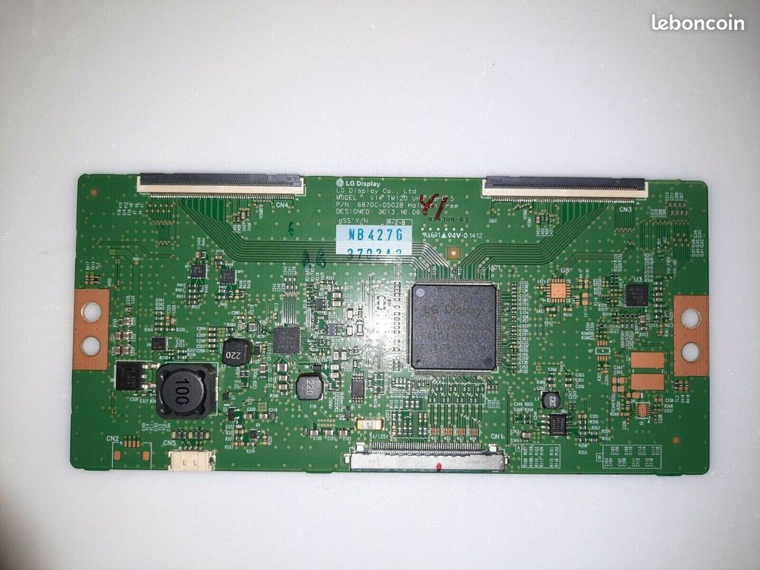 Carte T-Con Pour Téléviseur LG 49UB8200 - Référence 6871L-3702H - État Ouvert Jamais Utilisé
