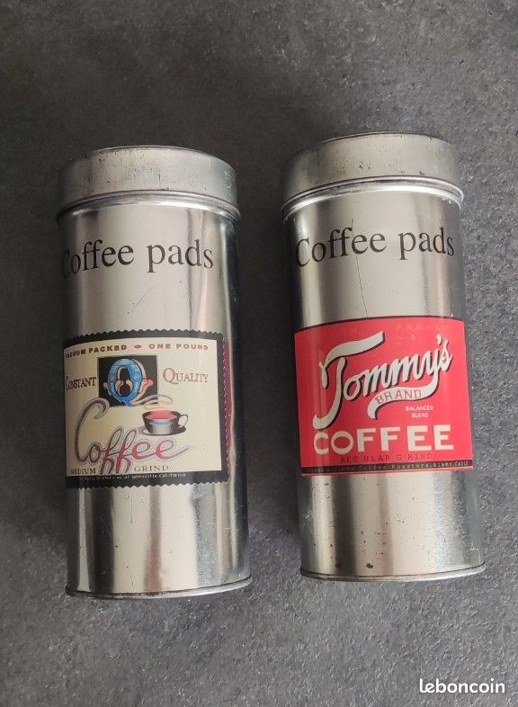 Lot de 2 boîtes Senseo vintage (image 1)