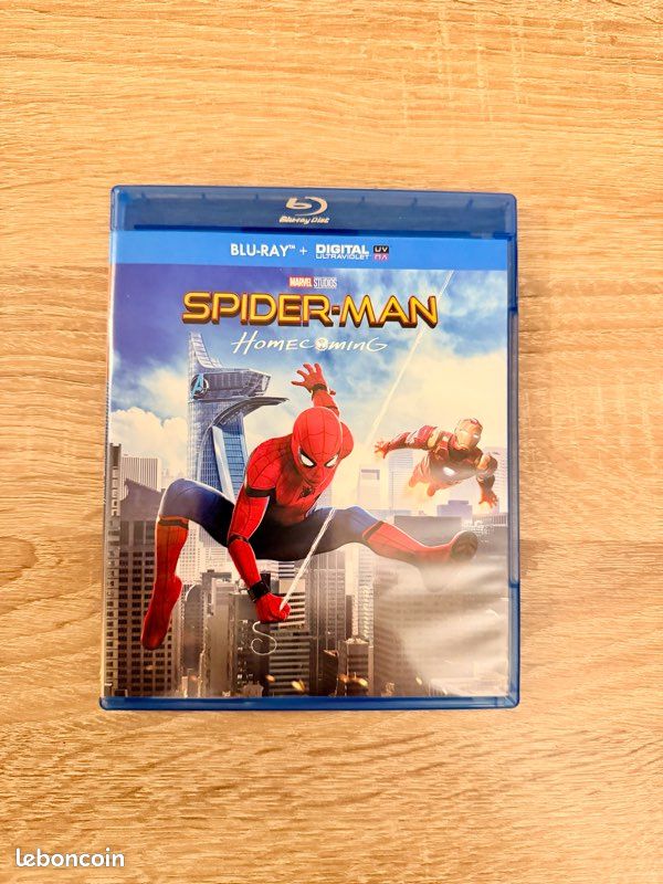Blu-ray Spiderman Homecoming avec facture (image 1)