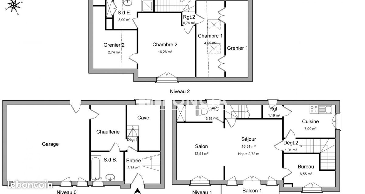 Maison 5 pièces 106 m² · à Marbache · 106 m² · 934 €/mois