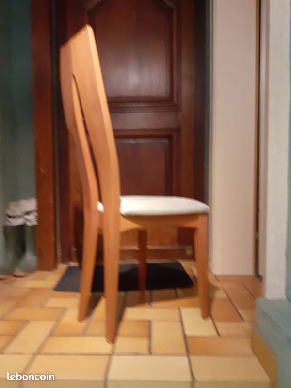 Chaise orme, assise alcantara (image 2)