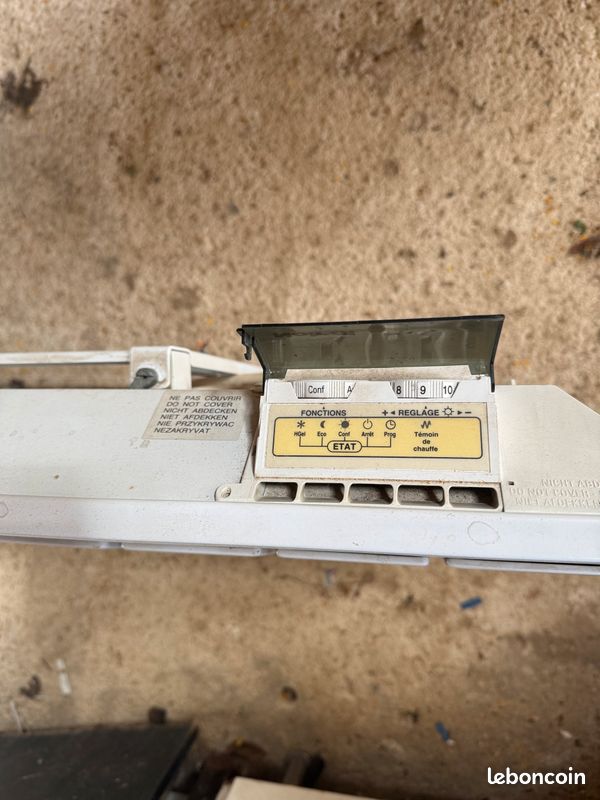 Radiateur electrique Noirot de 2 KW programmable (image 4)