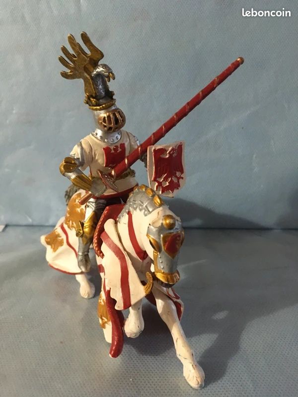 Figurine chevalier papo et son cheval papo (image 5)