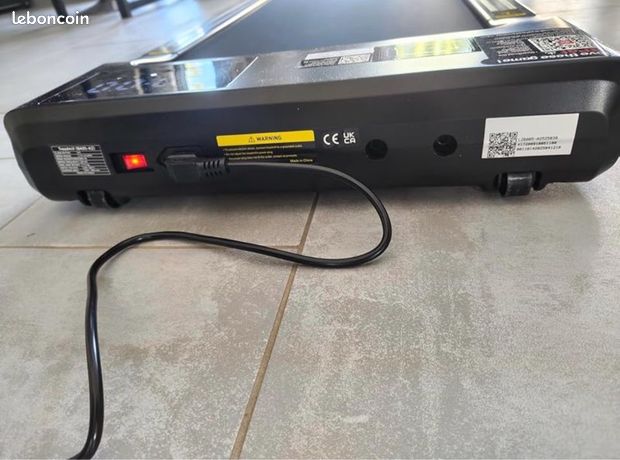 Lacuffy Tapis De Marche Électrique Connecté – APP, 2,5 HP, 1-6 Km/h, Charge 159kg, Courses Multi-Joueurs