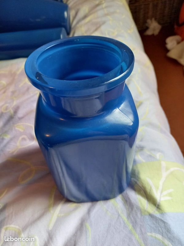 Lot de 8 vases bleus (image 6)