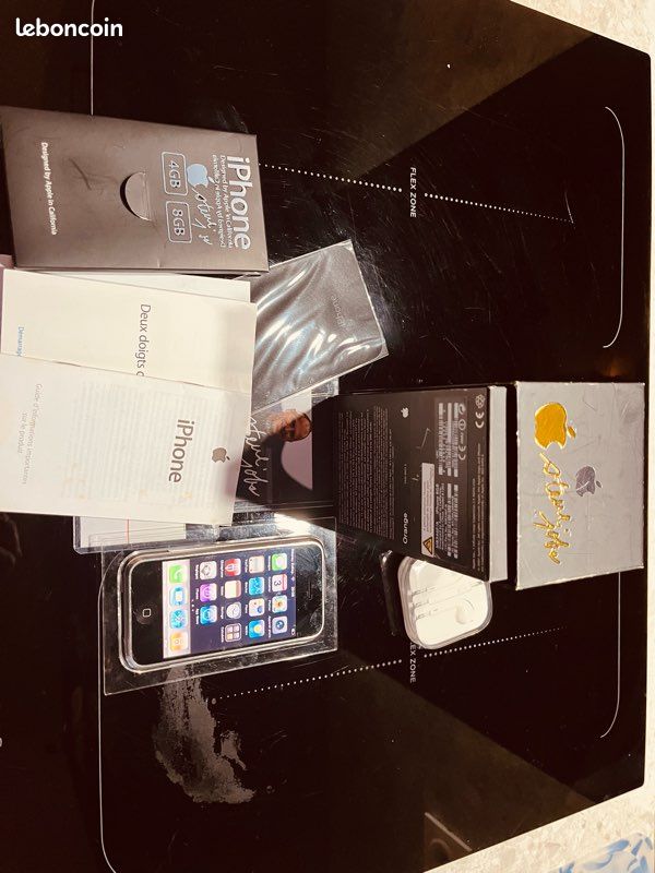 IPhone 2G 8Go - Édition O2 - Boîte Complète - Très Bon État - Collection