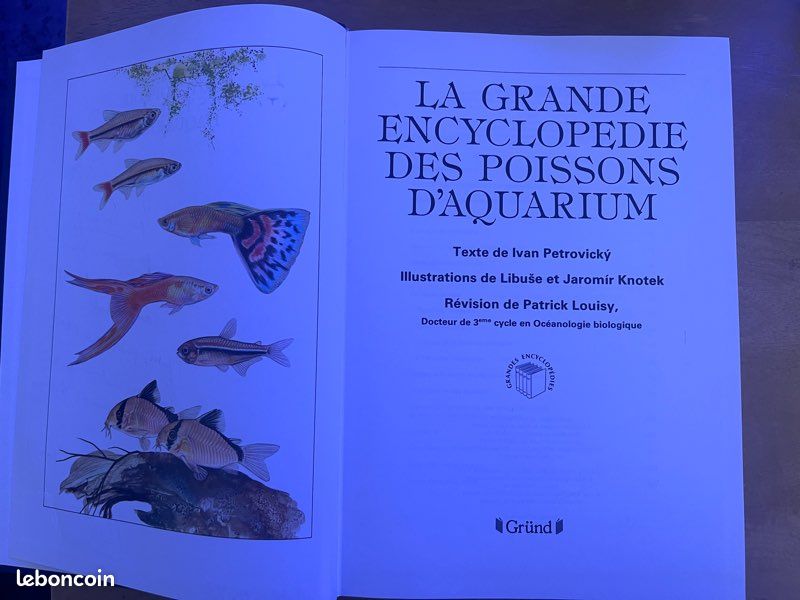 La Grande Encyclopédie des poissons d’aquarium (image 1)