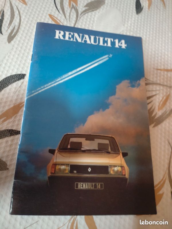 Publicité ancienne automobile Renault 16 issue de livre 1981