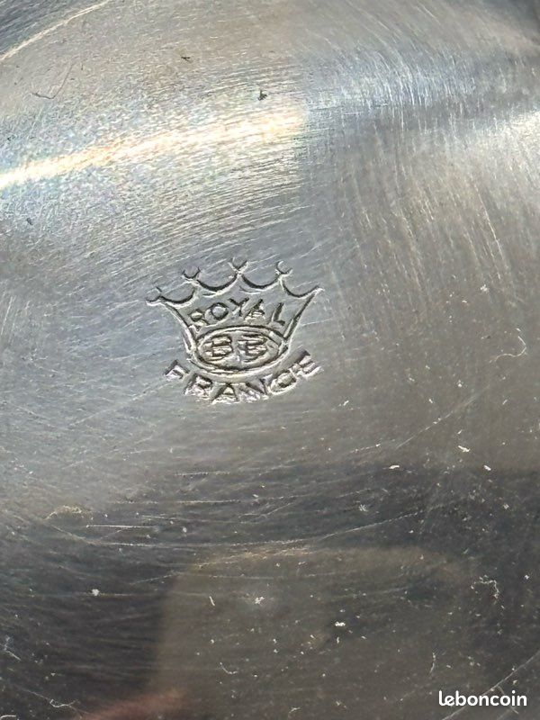 Saucière inox - Poinçon Royal BB France - Label Emmaüs