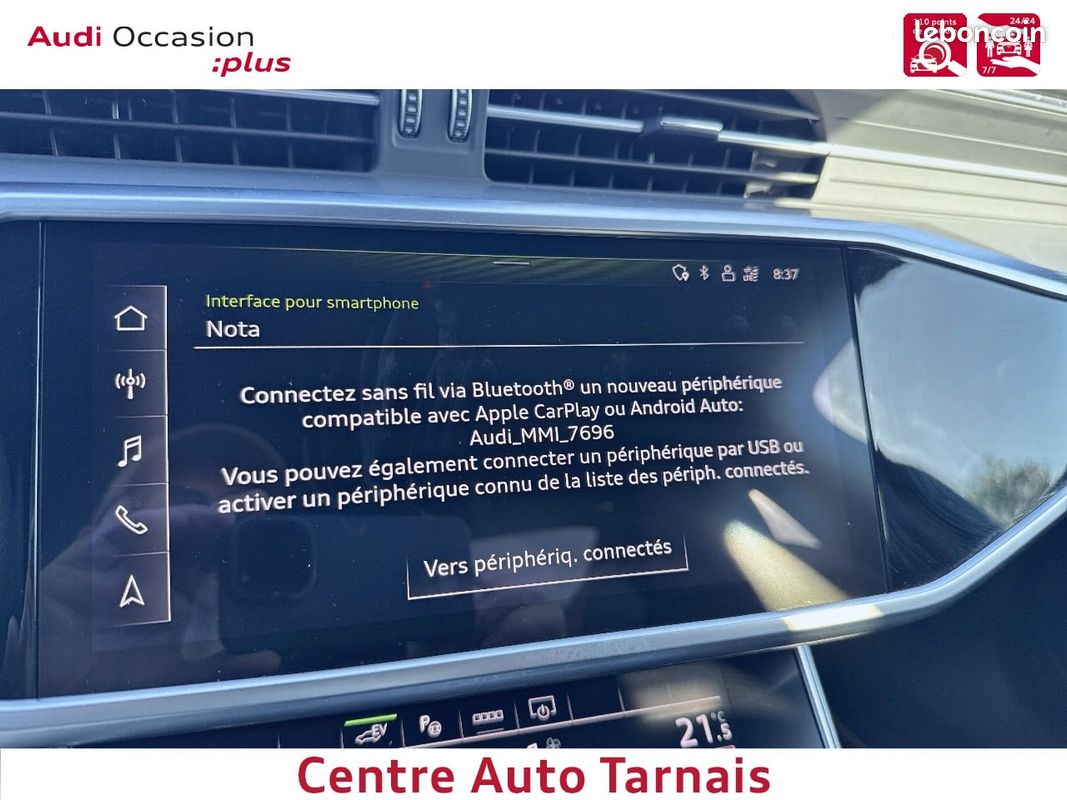 AUDI A6 Avant 55 TFSIe 367 ch S tronic 7 Quattro Competition (image 35)