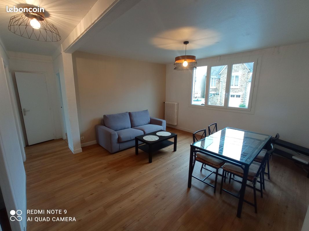 Appartement 3 pièces 54 m² · à Rennes · 54 m² · 1 000 €