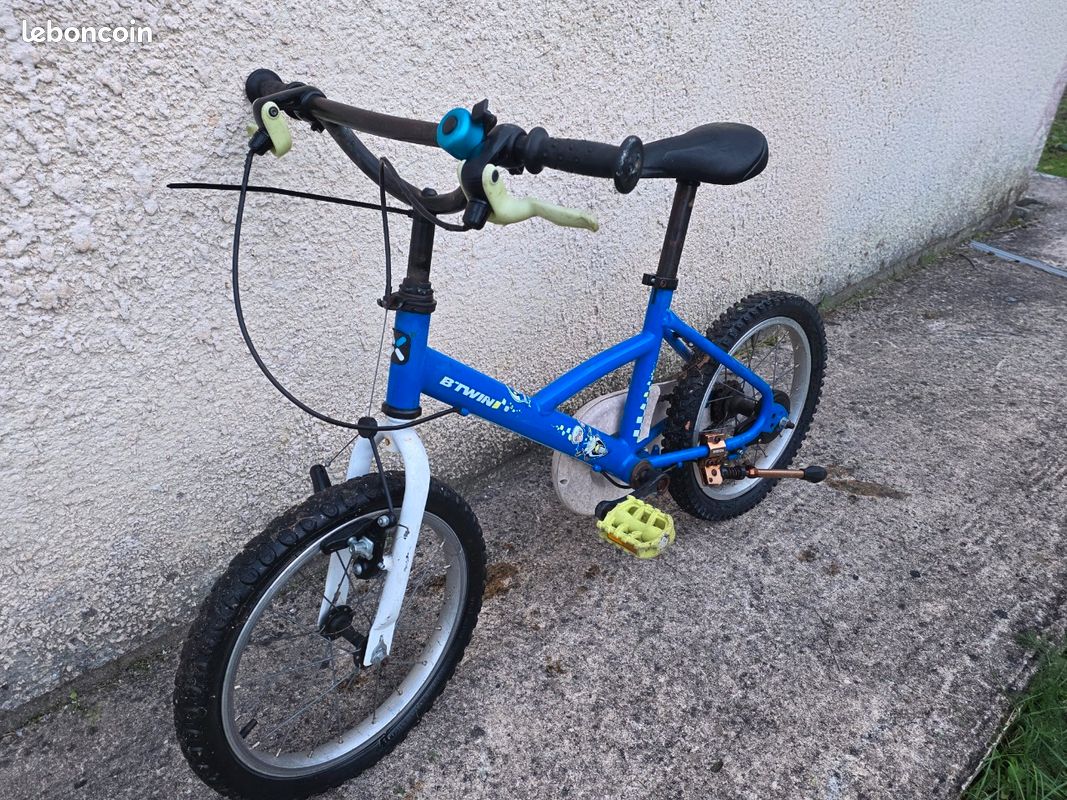 VTT btwin 16 pouces bleu (image 5)