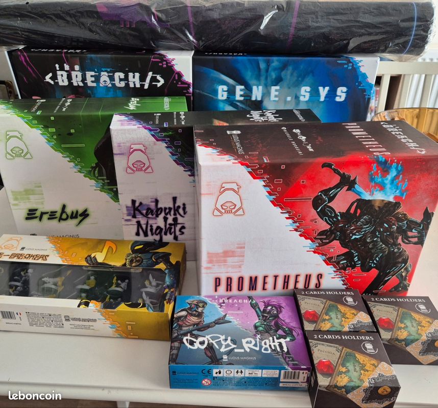 The Breach - All-in Kickstarter complet VF + extensions + tapis (image 1)