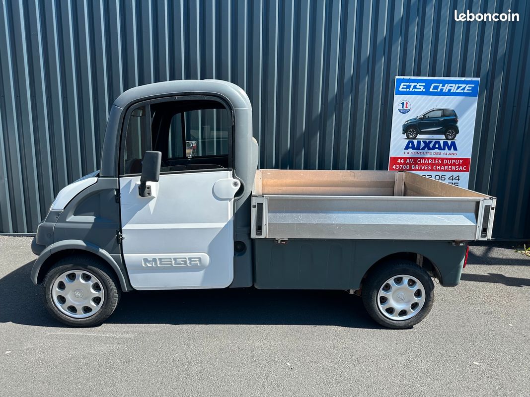 Camion aixam d-truck 70-80km/h 1iere main chez ets chaize des 16 ans avec permis b1 livraison a domicile dans toute la france (image 6)