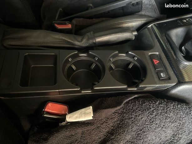 Porte Gobelet Console Centrale Pour BMW E46 - Support Boisson Et Rangement Monnaie