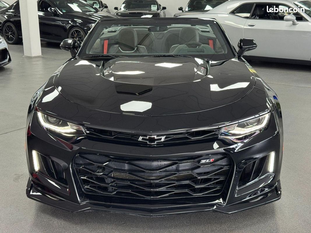 CHEVROLET Camaro ZL1 V8 6.2 659 ch Cabriolet – BVA – Recaro – LED (image 2)