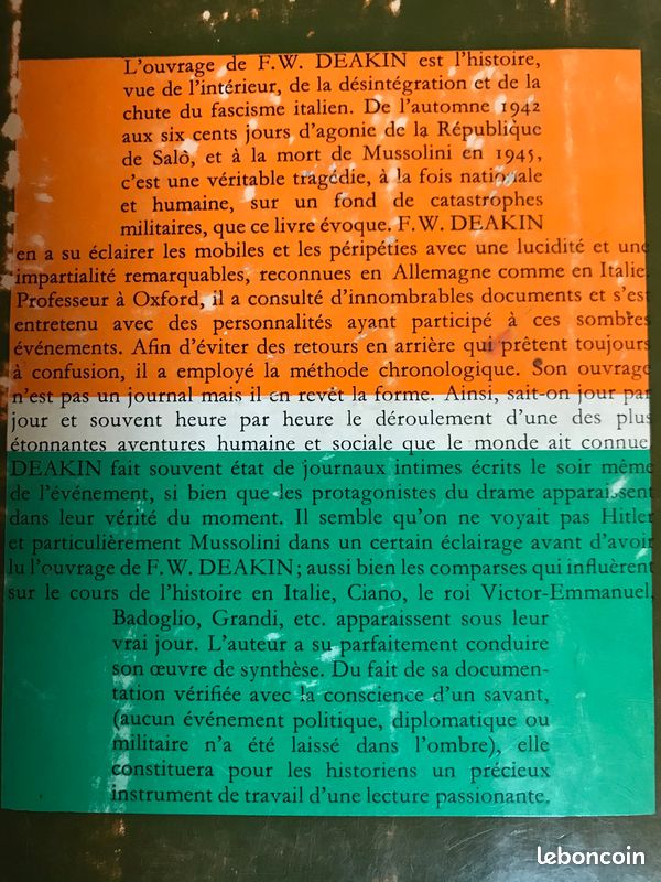 L'axe brisé, F.X DEAKIN chez STOCK (image 6)