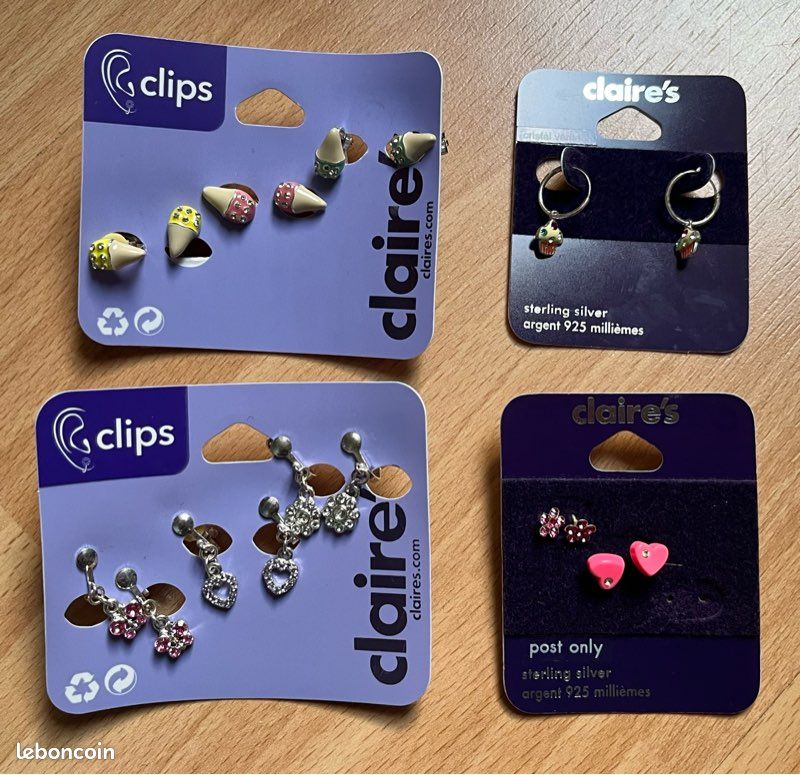 Boucles d’oreilles et clips (image 1)